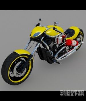 哈雷摩托车3D模型（harley）
