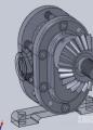齿轮泵3D模型