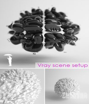 Vray Ⱦð|Studio scene setup for Vray