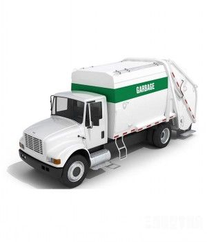3Dģ|3D models of garbage truck