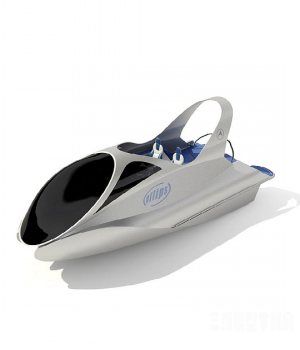 Ħͧ3Dģ|The motorboat 3D model