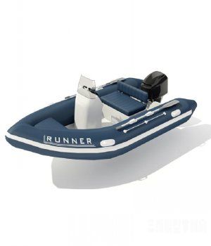 άģ|Inflatable boat 3D model