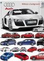 40辆不同型号的奥迪汽车PSD素材下载|Audi PSD material download