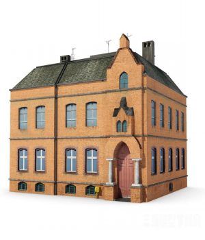 ŷʽ3Dģ|European architectural 3D model