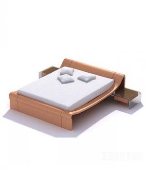 ľ3Dģ|The wooden beds 3D model