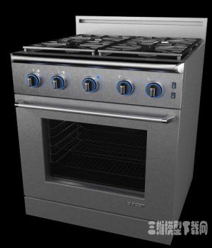 弯3Dģ|The overall integrated cooker 3D model