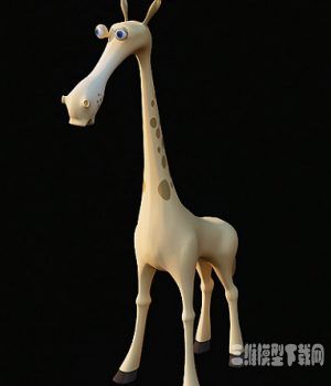 ¹3Dģ|The giraffe toy 3D model