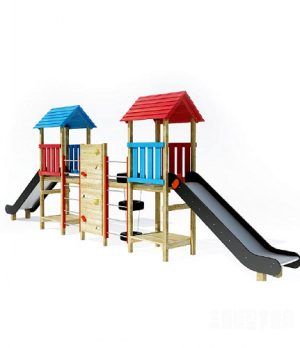 3Dֳͯģ|3D Children's Playground model