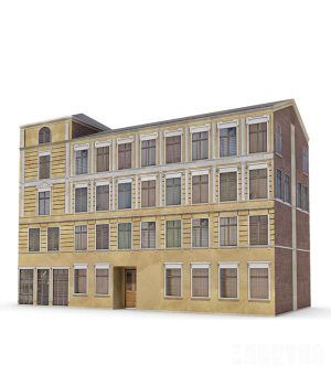 Ͼɽ3Dģ|Old building 3D models