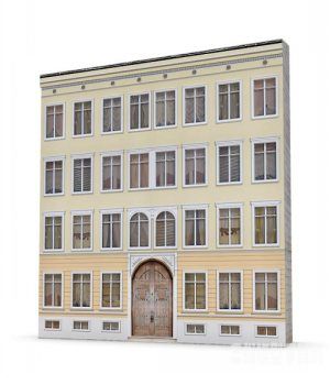 3DϾɽģ|The 3D old building model download