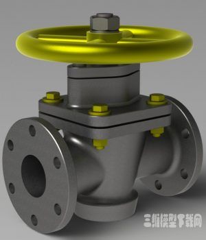3Dģ|plug valve