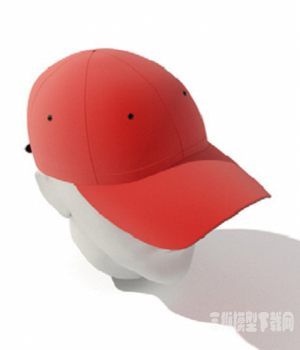 ɫ˶ñ3Dģ|Red sports cap 3D model