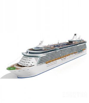 3Dģ|3D luxury cruise ship model