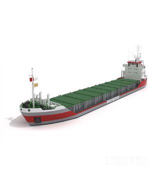 3Dģ|The freighter 3D model