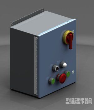 配电箱3D模型下载|Control box