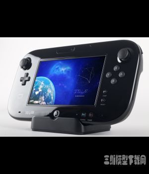 wii u deluxe游戏机PSD下载