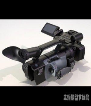 索尼HVR Z1U摄像机3D模型