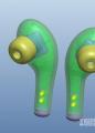 兔耳朵TWS蓝牙耳机结构设计