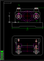 拔叉钻2-M8孔夹具设计(CAD图纸+说明书+Pro/E三维模型+工序卡+工艺卡)