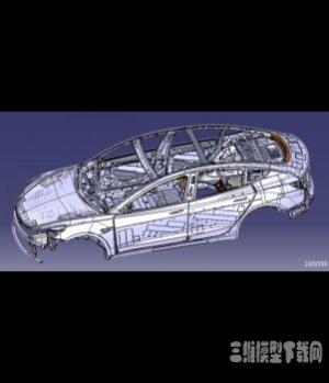 特斯拉model3白车身结构数据