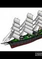 古代帆船CATIA模型