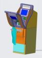 ATM取款机查询机咨询机结构设计
