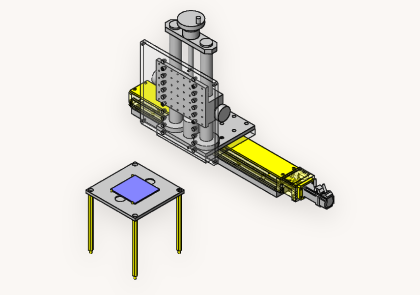 面板检查装置(SolidWorks完整装配体)